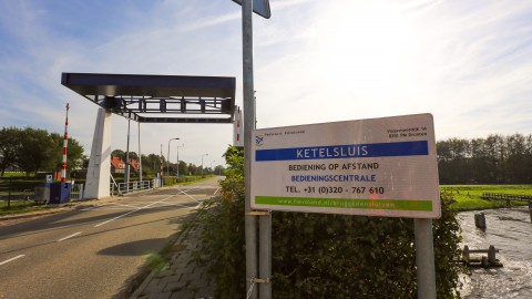 Ketelsluis bij Dronten weer in gebruik