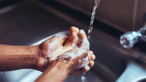 Internationale dag van het handen wassen