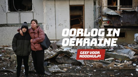 Gezamenlijke noodhulpcampagne haalt al 1 miljoen euro op voor Oekraïne