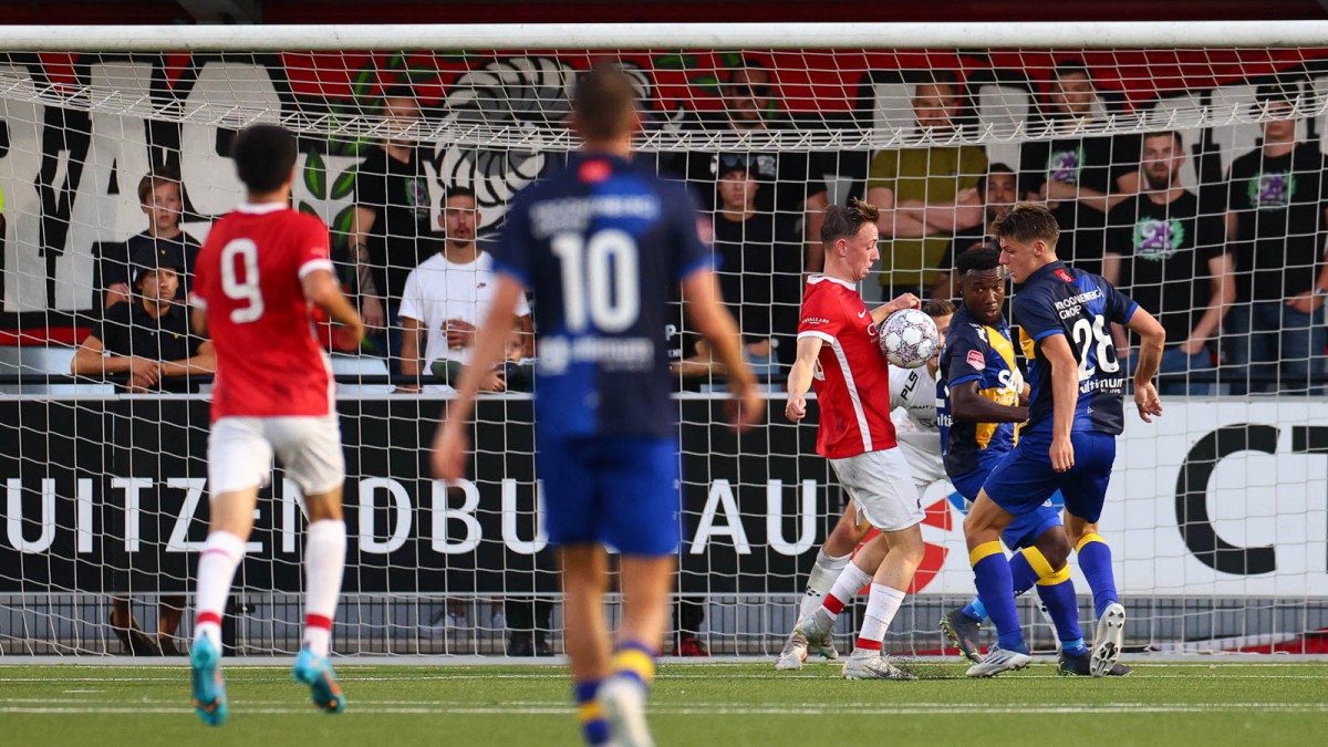 Geen kaas uit het vuistje voor Almere City FC in Alkmaar