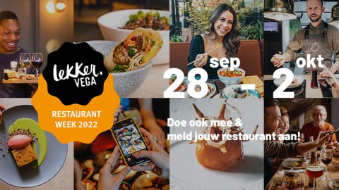 LekkerVega RestaurantWeek binnenkort van start