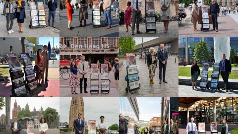 Jehovah’s Getuigen na twee jaar weer terug in het straatbeeld