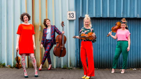 Dubbel klassiek concert van het Ragazze Quartet in de Goede Rede