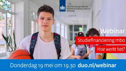 Gratis webinar over studiefinanciering middelbaar beroepsonderwijs (mbo)