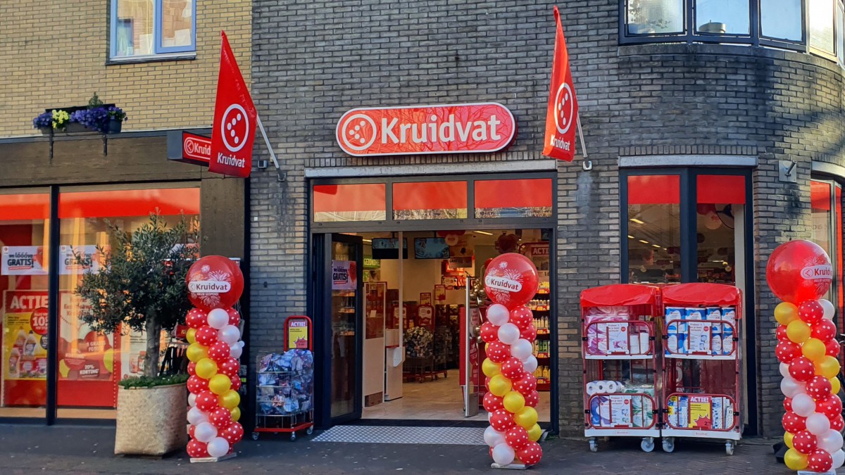 Kruidvat filiaal in Almere Buiten heropent na verbouwing