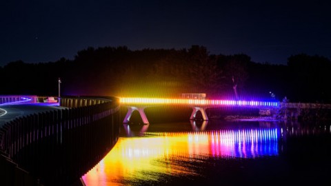 Rondje Weerwater met Lichtkunstfestival ALLUMINOUS nog tot en met 16 oktober