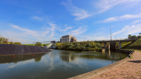 Renovatie Sluis de Blauwe Dromer start maandag 21 februari