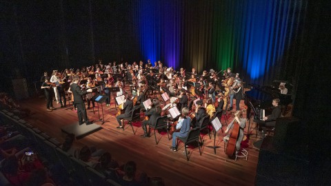 De opleidingsorkesten van stichting AJSO gaan op ‘wereldreis’