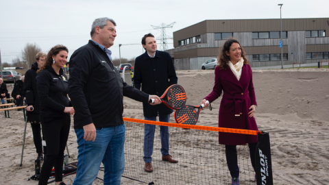 Het Nieuwe Land is begonnen met de bouw van een nieuw en duurzaam park