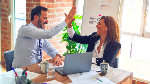 Vandaag is het nationale High-five dag!