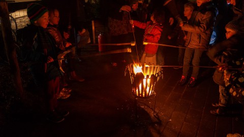 Kerstfeest op kinderboerderij den Uylpark