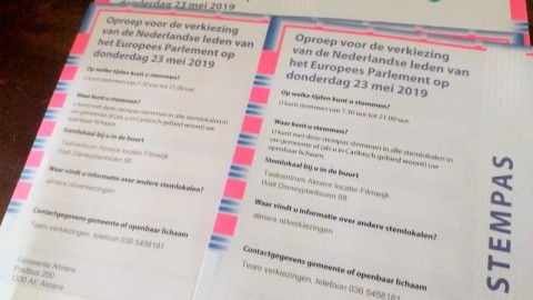 Vijf Almeerse kandidaten op kieslijst Europese verkiezingen