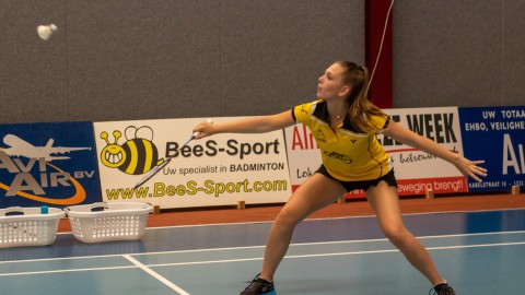 AviAir pakt koppositie eredivisie badminton