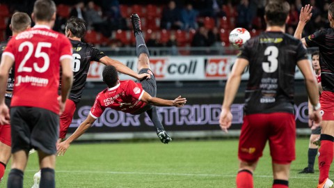 Almere City FC ongelukkig op vrijdag de dertiende