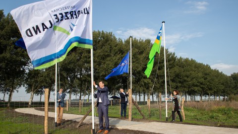 Een nieuw fietspad verbindt Almere met Zeewolde: de Grote Trap 