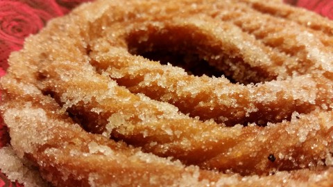 Worstkoning wint van de Churros-kraam