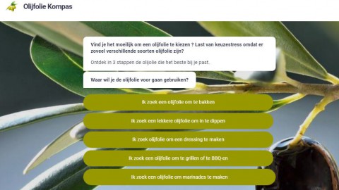 Olivioli introduceert het olijfolie kompas