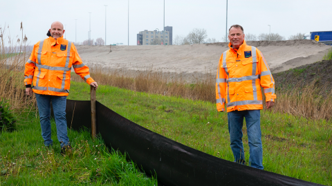 Bij de Hogering heeft de pad een streepje voor